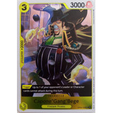 One Piece Tcg Capone Gang Bege Op04-100 R Foil