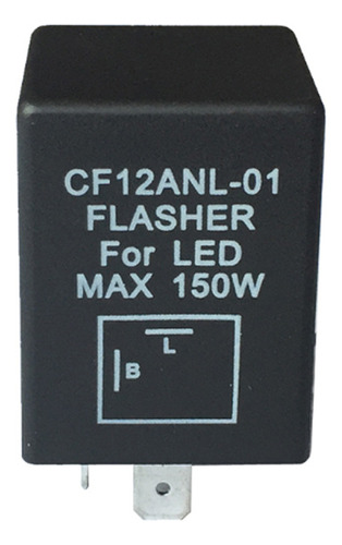 Relé Led Electrónico Flasher De 2 Pines Cf12anl-01 Hyper Iss