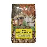 Chips Decorativos Terrafertil 50 Litros Corteza Pino Beccar