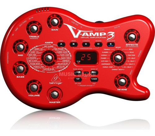 Behringer V-amp 3 Ampli Procesador Multiefecto Guitarra Usb