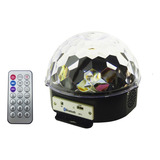 Led Magic Ball Bluetooth, Usb, Control Pendrive Y Parlantes
