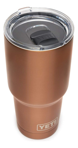 Vaso Yeti De Acero Inoxidable, Con Tapa, 890 Ml, Cobre