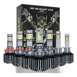 2 Luces De Coche, 110 W, 220 000 Lm, Foco Led Tipo Cob, Faro