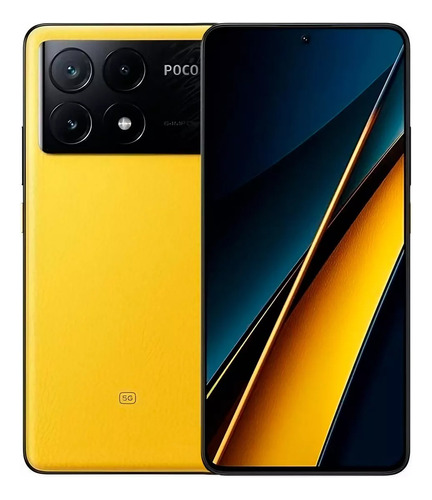  Lançamento Xiaomi Poco X6 Pro 512 Gb 12 Ram Preto / Amarelo