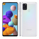 Usado: Samsung A21s 64gb Branco Regular - Cellularstore