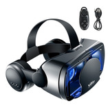 3d Lentes De Realidad Virtual Luz Azul Vr Con Control Remoto