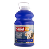 Limpador Sanol Dog Eliminador De Odores Tradicional Uso Veterinário Em Galão 5l