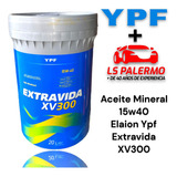 Aceite Ypf Extra Vida 15w40 X 20 Litros Balde Diesel Mineral