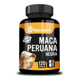 1 Pote Maca Peruana Negra 100% Pura 500mg 120 Cáps 