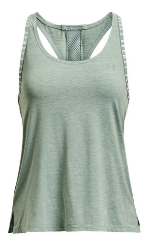 Camiseta Esqueleto Under Armour Knockout Mujer-verde