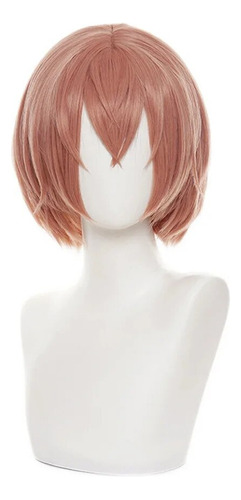 Peluca De Pelo Tokyo Revengers Tachibana Hinata Corta Rosa P