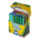 Crayola Super Tips Wasable 100 Markers Envio Inmediato