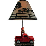 Lámpara De Mesa De Camioneta Clásica Vintage Big Red ...