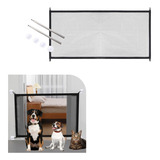 Puerta Para Perros, Mascotas Y Bebes Malla Interior