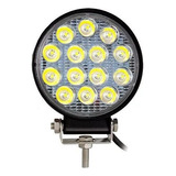 Faro 14 Led 42w Redondo-auto - Moto - Cuatri - 4x4 Sansoled