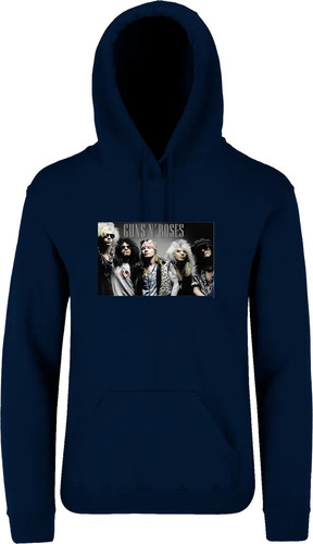 Sudadera Hoodie Guns And Roses Mod. 0106 Elige Color