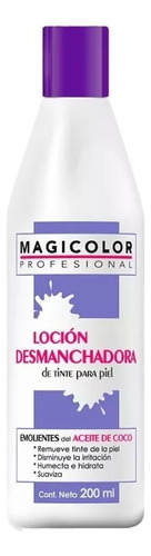 Loción Desmanchador De Tinte En Piel Magicolor 200ml