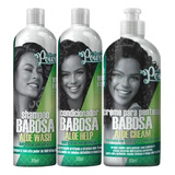 Kit Soul Power Aloe Babosa Shampoo Cond Creme De Pentear