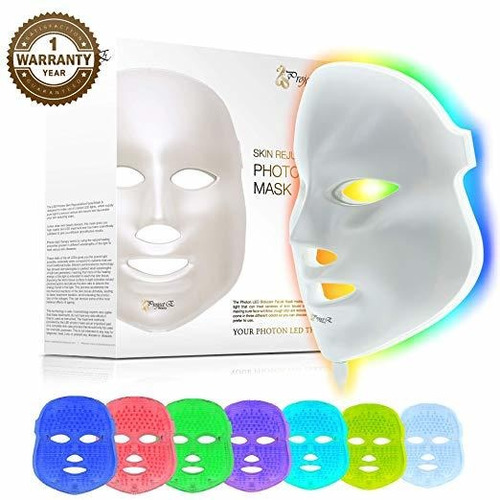 Proyecto E Belleza De 7 Colores Led Máscara De La Máscara De