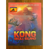 Bluray + 3d Steelbook Kong A Ilha Da Caveira - Dub / Leg