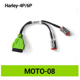 Obd Cable Adaptador 4/6 Pines Para Motocicleta Harley
