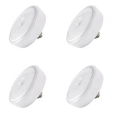 4 Bombillas Con Sensor De Movimiento De 15 W, Super Bright M