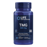 Tmg Trimetilglicina Betaina 500mg 60 Caps Life Extension