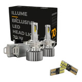 Kit De Led H4 Exclusive 70 Watts Illume Con T10 Gratis 