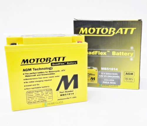Bateria Motobatt 20ah 12v Mb51814 Bmw K1100lt R1100gs R1100r