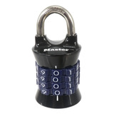 Candado Combinación 4dígitos Masterlock 1535d Negro 46400605