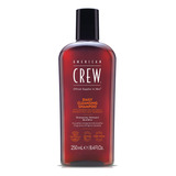 American Crew - Champú Para Hombre, Limpiador Diario, Deri.