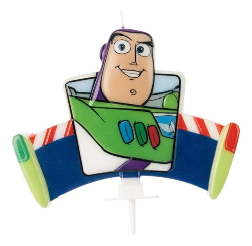 Vela Aniversário Buzz Lightyear Toy Story Disney - 01 Unid