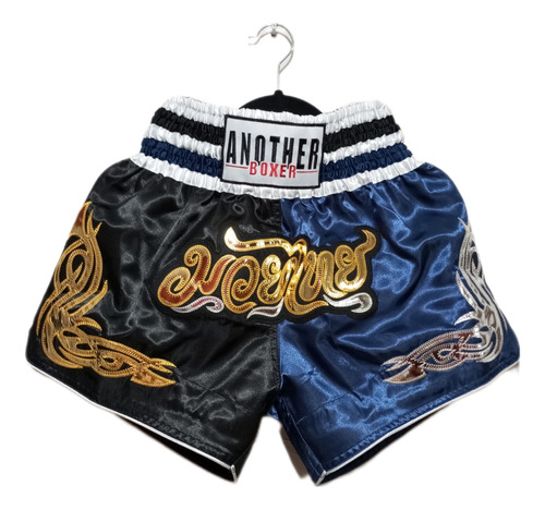 Short Muay Thai Kick Boxing Mma Sanda Combate Sparring A1