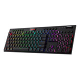 Teclado Mecánico Rgb Inalámbrico Horus Redragon K618, Diseño