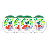 Pack 4 Detergente Ariel Pods 3en1 De 57 Capsulas C/u