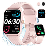 Reloj Smartwatch Blackview Bvw13 1.83 Reloj Inteligente Lcd Fitness Bluetooth Color De La Caja Rosa