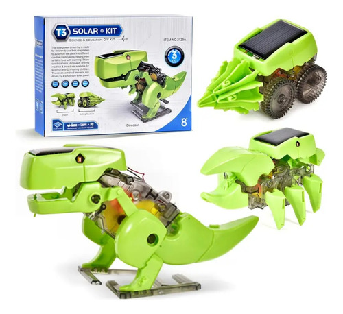 Robot Transformers Solar Kit 3 En 1 Diy Juguete Educativo #2