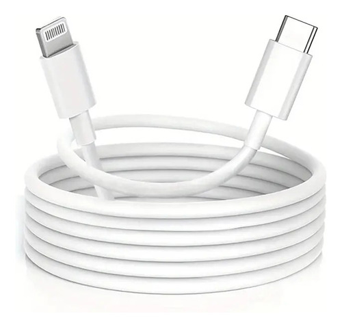 Cable  Compatible Con iPhone Usb C 20w Carga Rápida 1 Metro