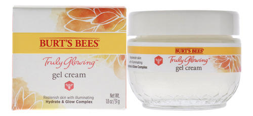 Crema En Gel Burts Bees Truly Glowing, 50 Ml, Hidrata Y Bril