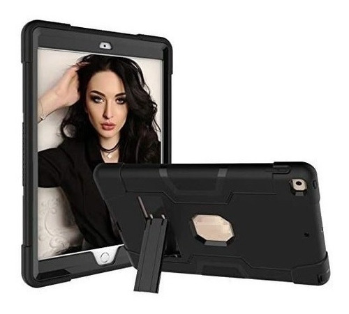 Funda Uso Rudo Para iPad 7ma 8va 9na 10.2 Triple Proteccion