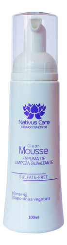 Espuma De Limpeza Suavizante Clean Mousse Nativus Care 100ml