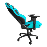 Silla Gamer Profesional Dragster Gt600 Color Azul Revogames