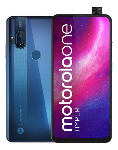 Celular Motorola One Hyper 4g 128gb 4gb Color Azul