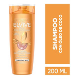 Elvive Shampoo Óleo Extraordinario Nutrición 200 Ml
