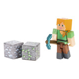 Minecraft Alex - Figura Coleccionable Auténtica De Videojueg