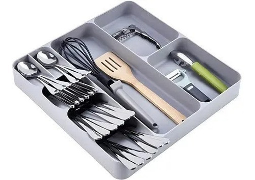 Organizador De Cubiertos Y Utensilios De Cajón Para Cocina