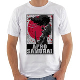 Camiseta Camisa Afro Samurai Anime Filme