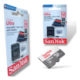 Cartão De Memória Micro Sd 128gb Sandisk 100mb/s Com Nf