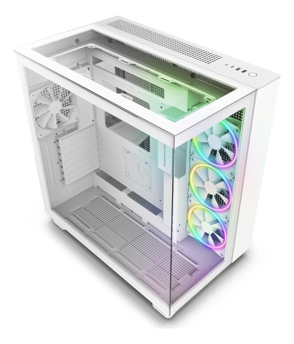 Caja Atx Nzxt H9 Elite (blanco) Color Blanco