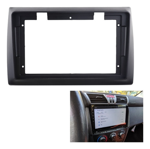 Rádio De Carro 2din Fascia Para Fiat Stilo 2001-2010 Dvd Ste